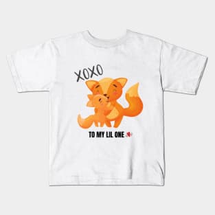 Hugs and kisses to my lil one Kids T-Shirt